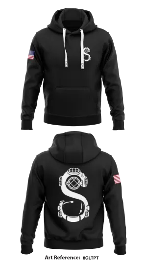 1st Space BN Store 1  Core Men's Hooded Performance Sweatshirt - 8GLtPT