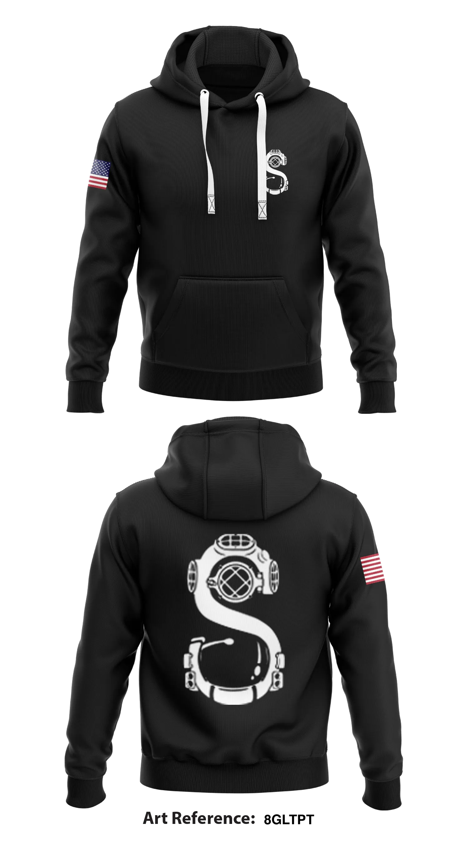 1st Space BN Store 1  Core Men's Hooded Performance Sweatshirt - 8GLtPT