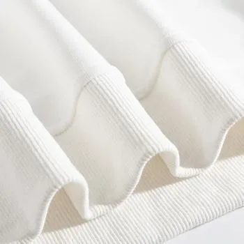 2021 Fashion Warm Christmas O-Neck White Sweater A