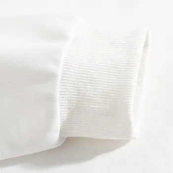 2021 Fashion Warm Christmas O-Neck White Sweater A