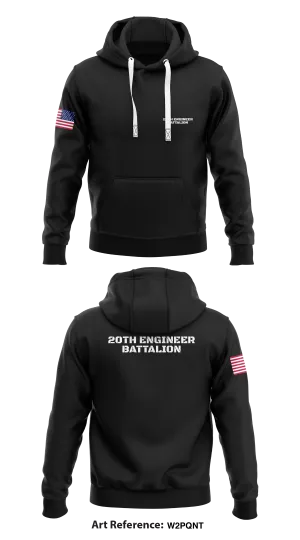 2th engineer battalion  Store 1  Core Men's Hooded Performance Sweatshirt - w2PQnT
