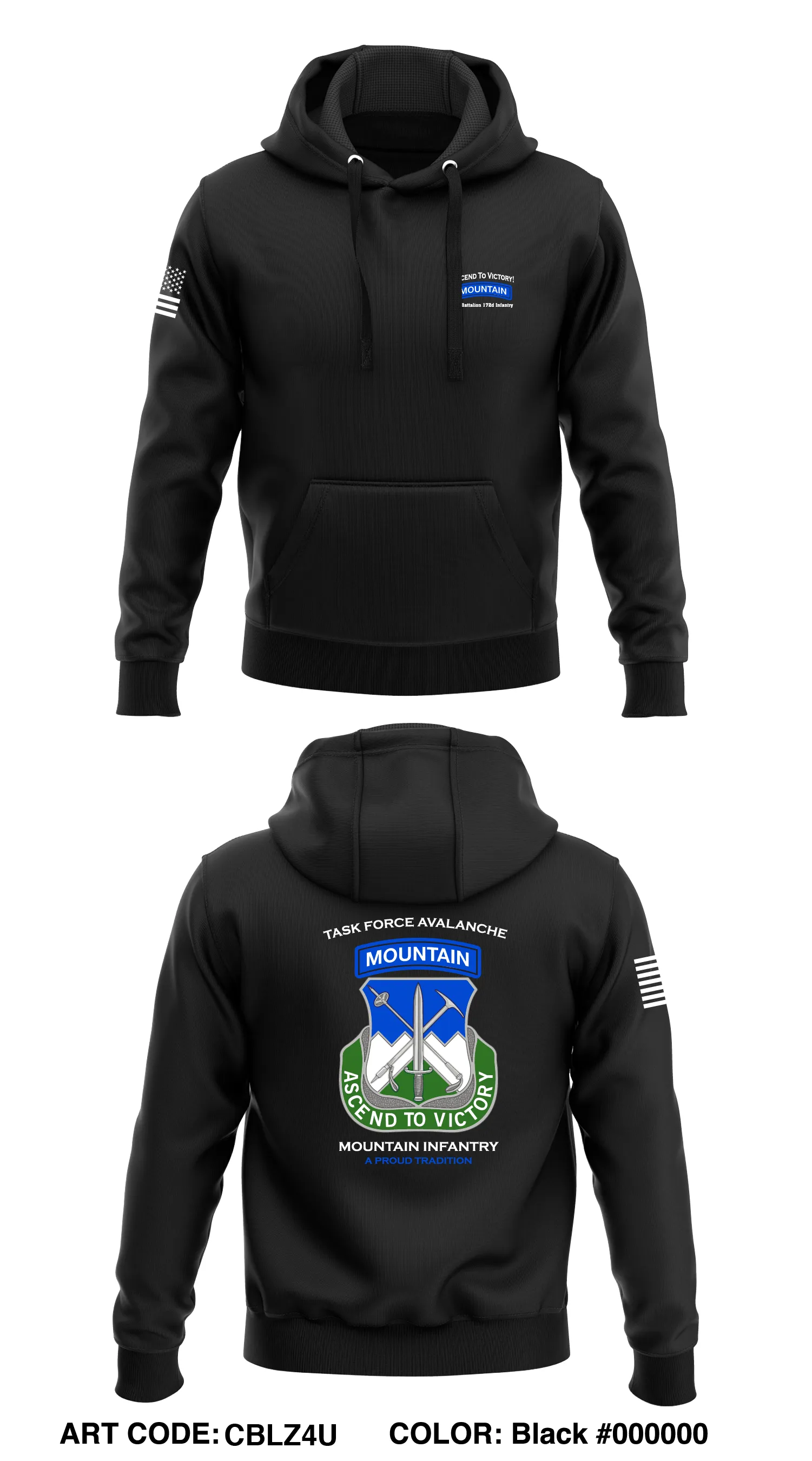 3-172 IN (MTN) Store 1  Core Men's Hooded Performance Sweatshirt - CBLZ4U