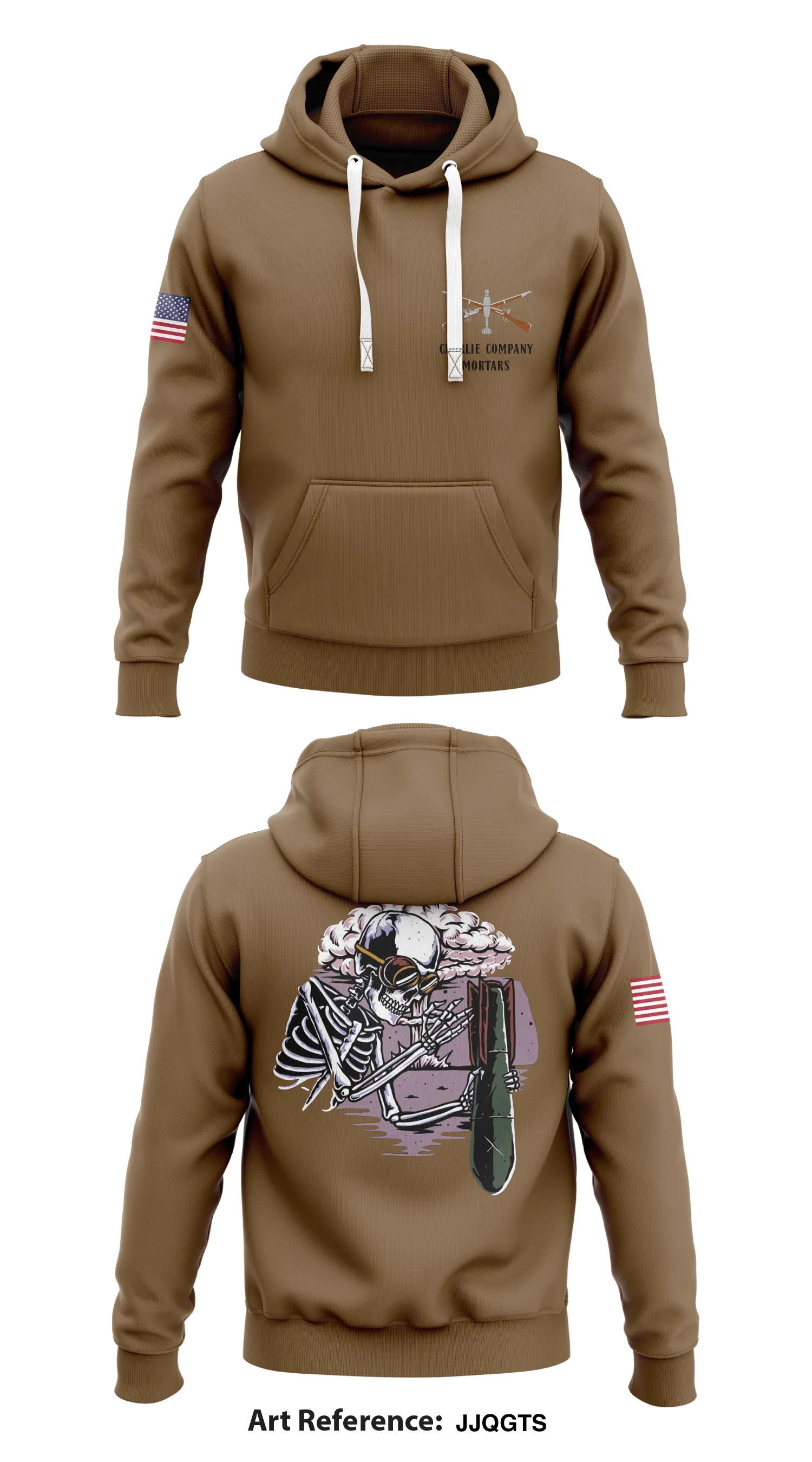 3-21 C-Co Mortars  Core Men's Hooded Performance Sweatshirt - JjqGtS