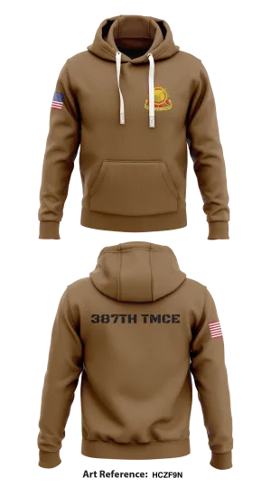 387th TMCE Store 1 Core Men's Hooded Performance Sweatshirt - hczF9N