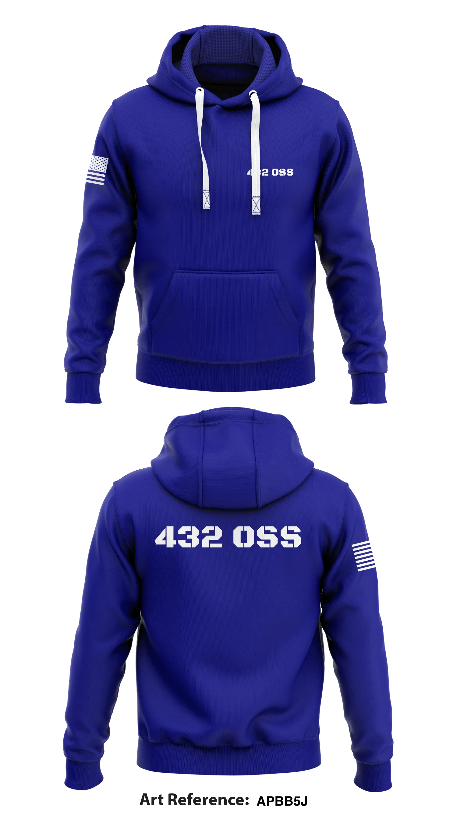 432 OSS Store 1  Core Men's Hooded Performance Sweatshirt - apbb5J