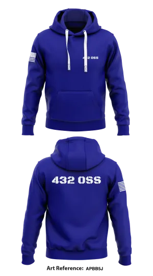 432 OSS Store 1  Core Men's Hooded Performance Sweatshirt - apbb5J