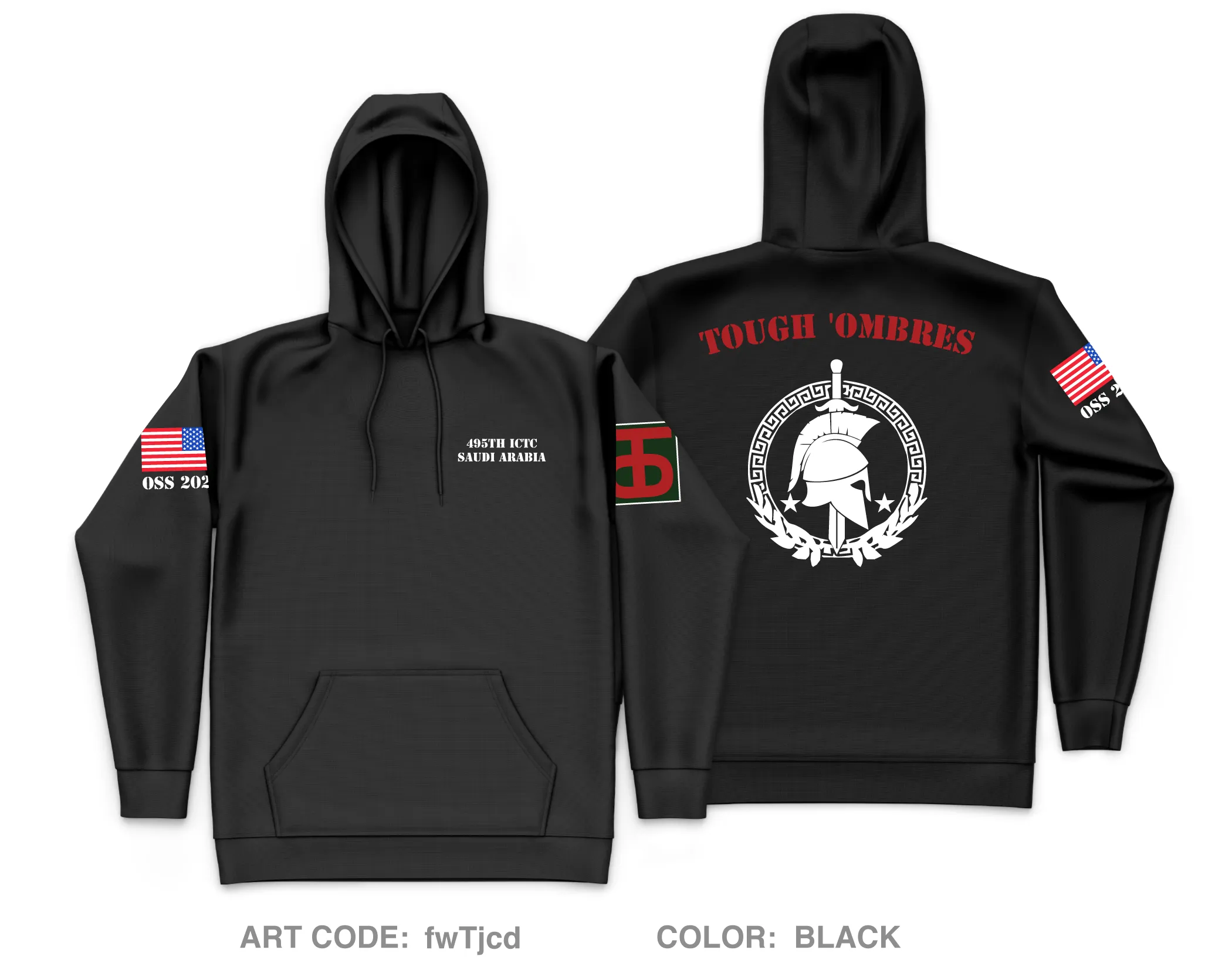 495th ICTC Core Men's Hooded Performance Sweatshirt - fwTjcd