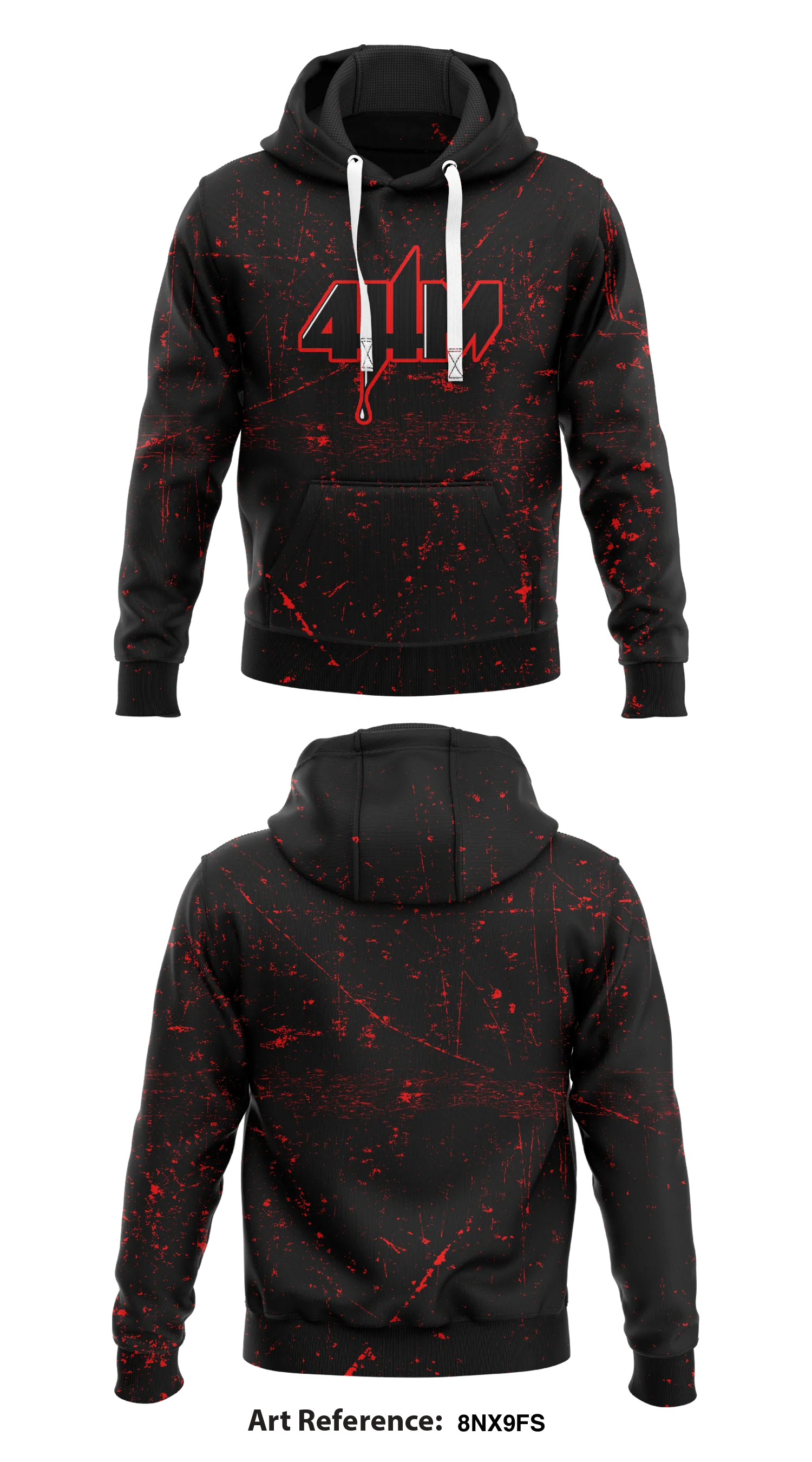 4HM Core Men's Hooded Performance Sweatshirt - 8NX9FS