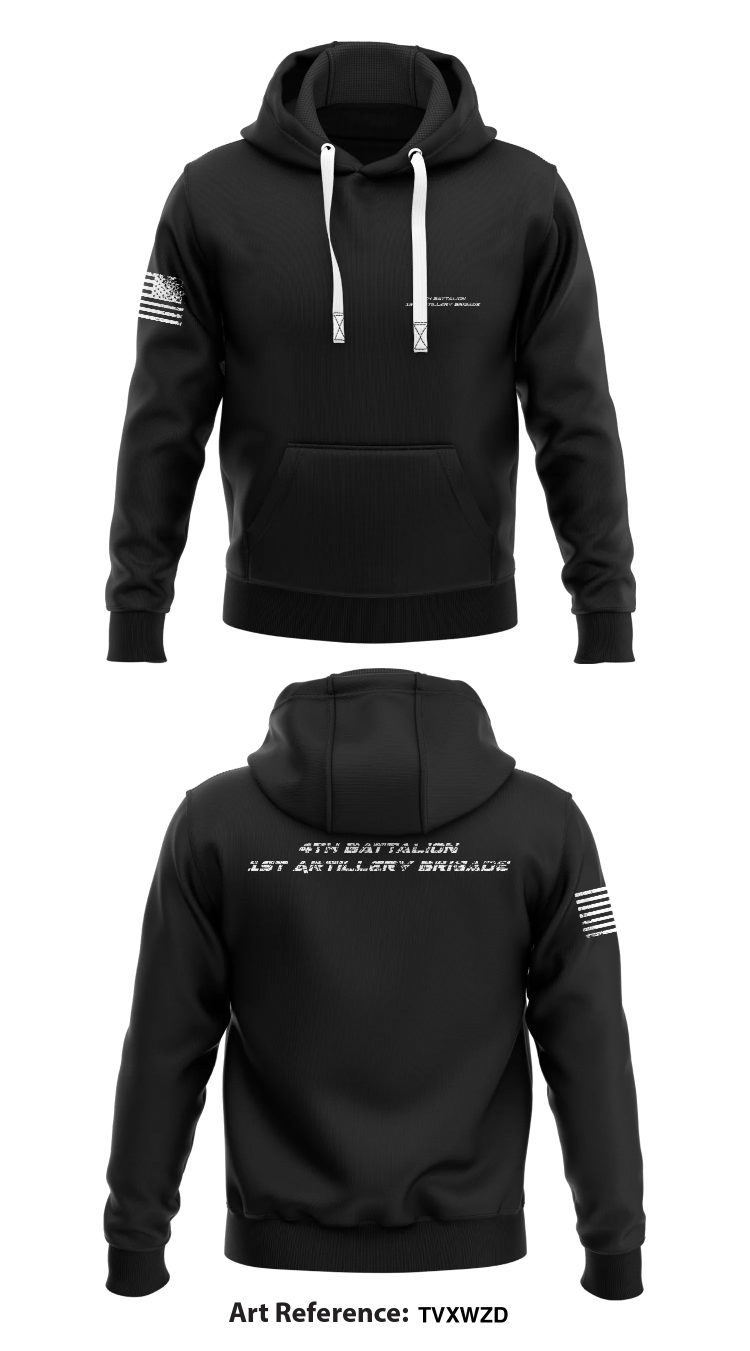 4th battalion 1st Artillery Brigade Store 1  Core Men's Hooded Performance Sweatshirt - tvXWZd