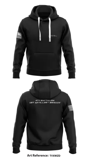 4th battalion 1st Artillery Brigade Store 1  Core Men's Hooded Performance Sweatshirt - tvXWZd