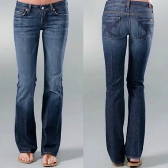 7 for all Mankind bootcut jeans