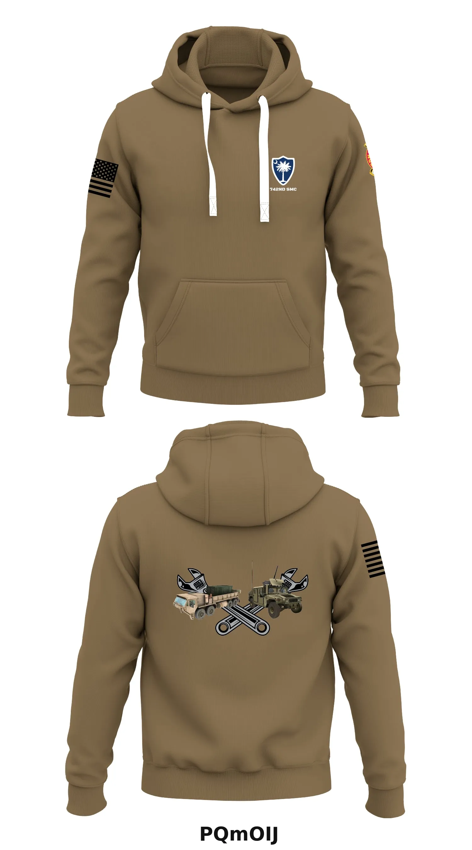 742 SMC Store 1  Core Men's Hooded Performance Sweatshirt - PQmOIJ