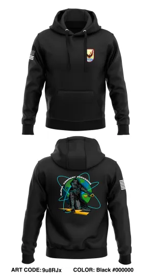 A Co, 116th PED BN  Core Men's Hooded Performance Sweatshirt - 9u8RJx