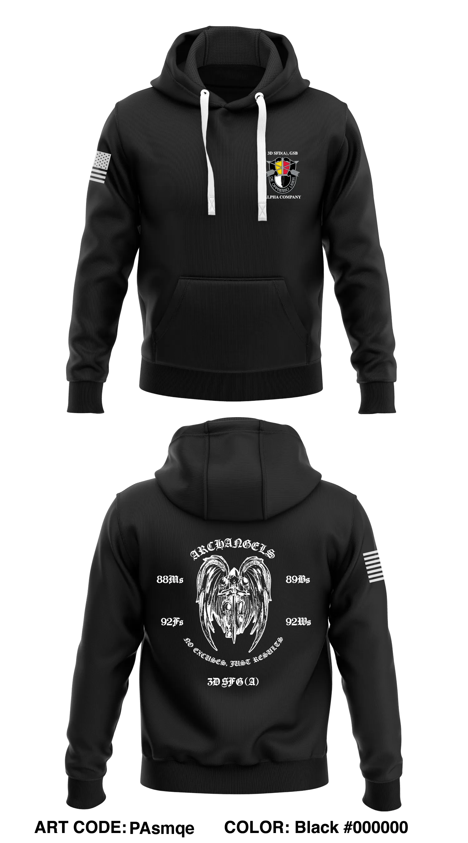 A Co. GSB 3D SGF (A) Store 1  Core Men's Hooded Performance Sweatshirt - PAsmqe
