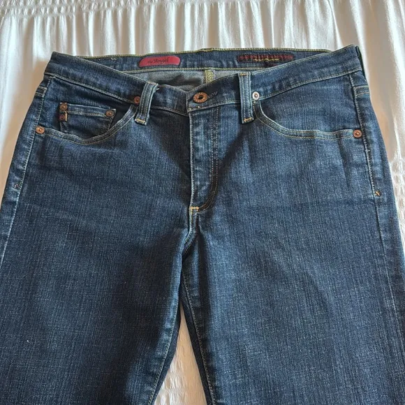 ag Adriano Goldschmied “the angel” straight leg dark wash jeans size 29