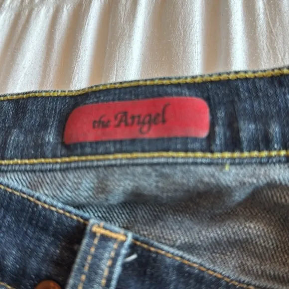 ag Adriano Goldschmied “the angel” straight leg dark wash jeans size 29