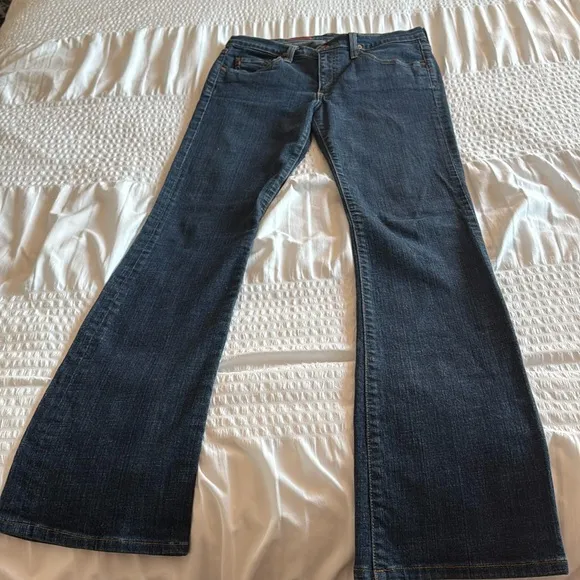 ag Adriano Goldschmied “the angel” straight leg dark wash jeans size 29