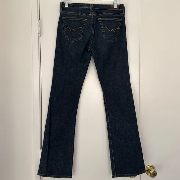 ag Adriano Goldschmied “the angel” straight leg dark wash jeans size 29
