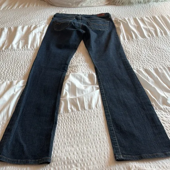 ag Adriano Goldschmied “the angel” straight leg dark wash jeans size 29