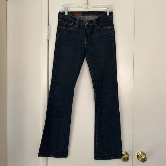 ag Adriano Goldschmied “the angel” straight leg dark wash jeans size 29