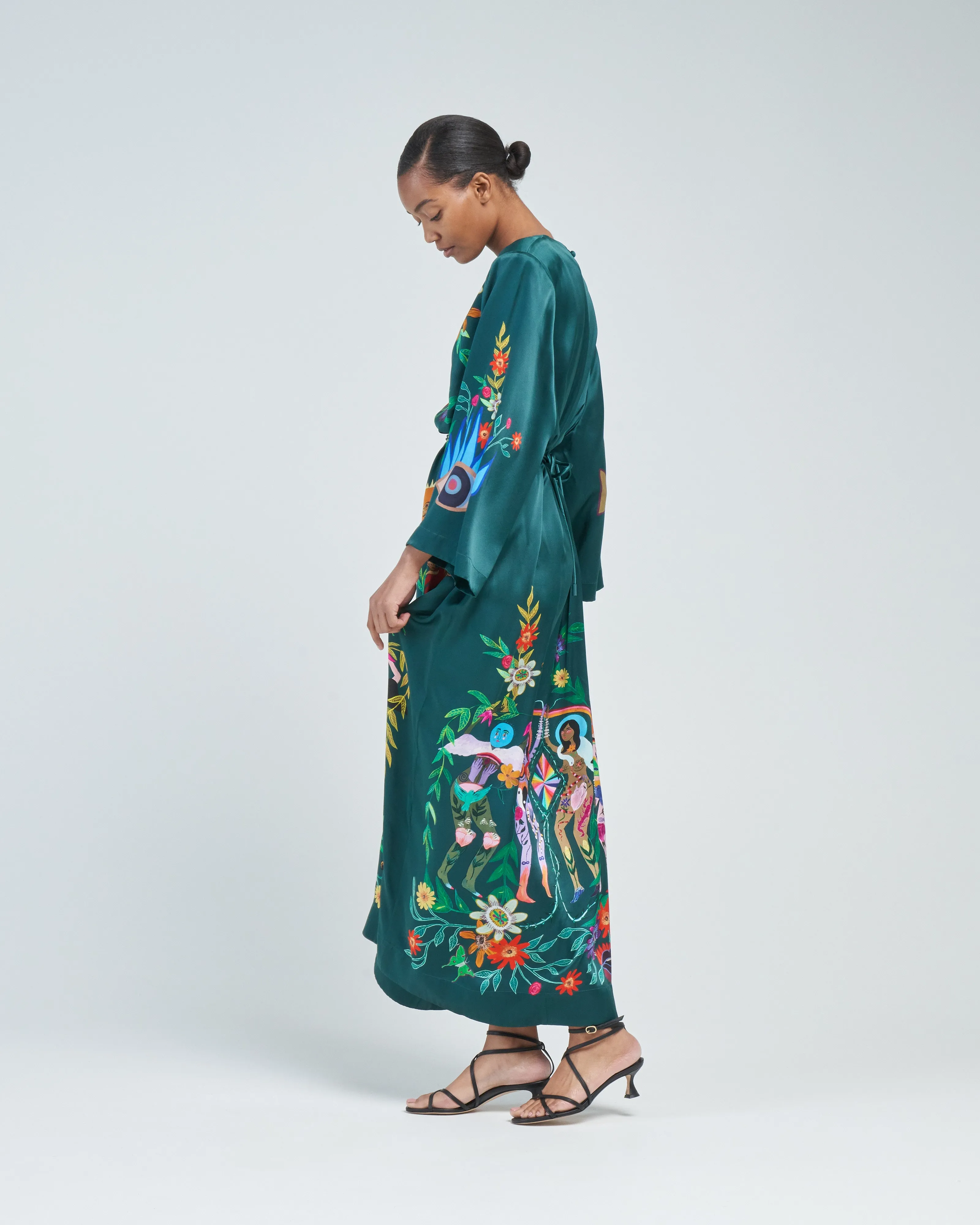 agatha midi dress
