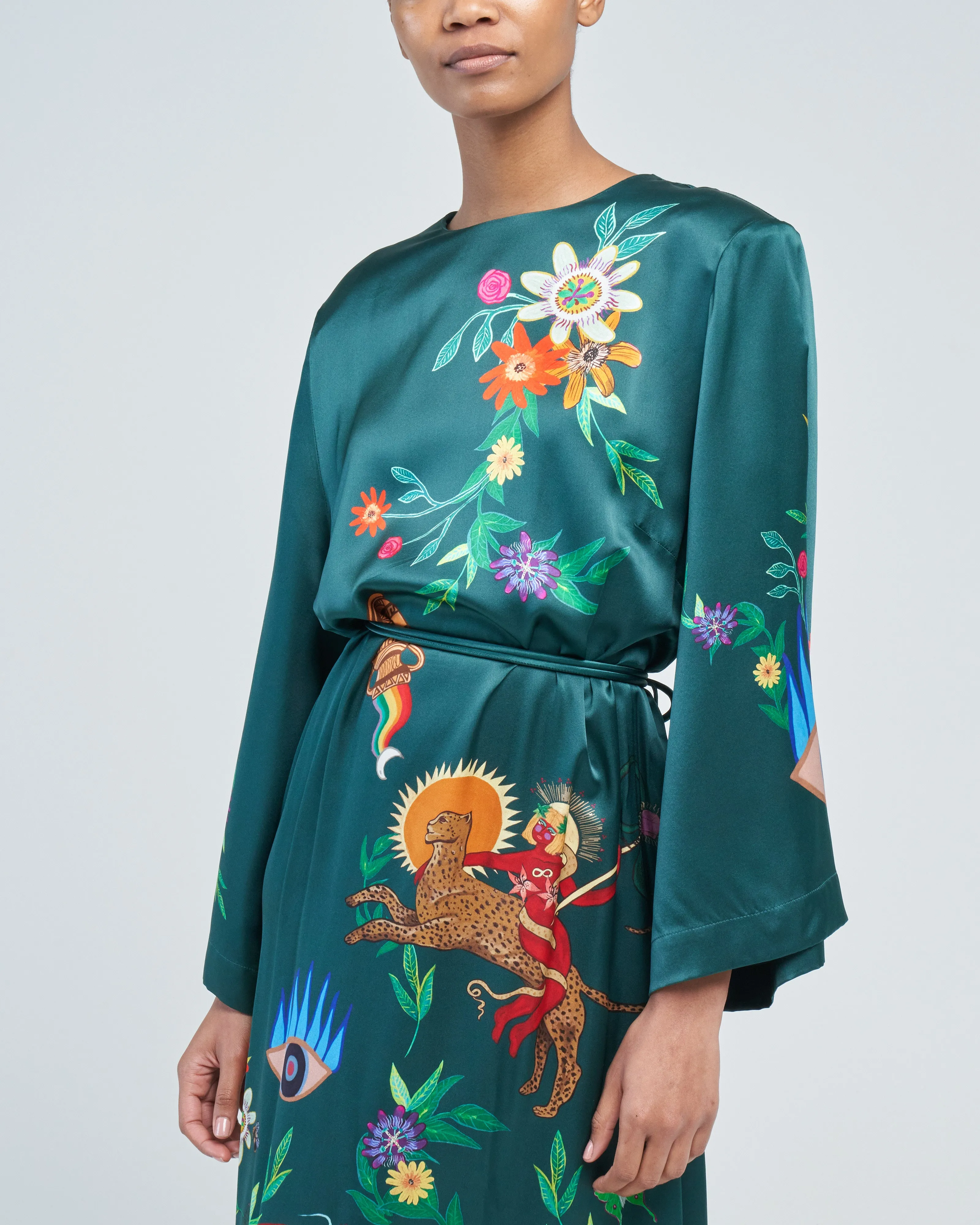 agatha midi dress
