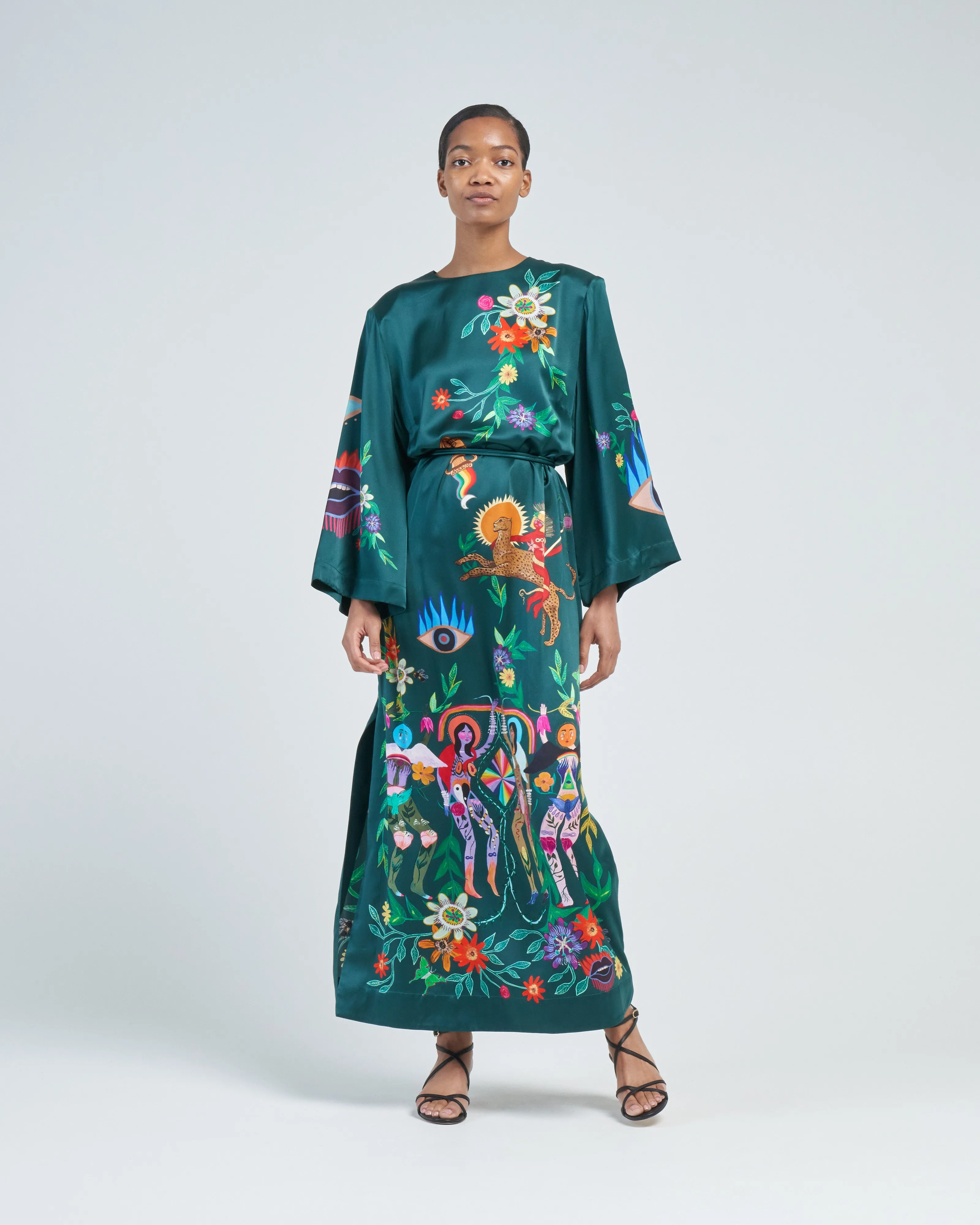 agatha midi dress