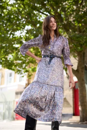 Aimee Lame Dress - Multi