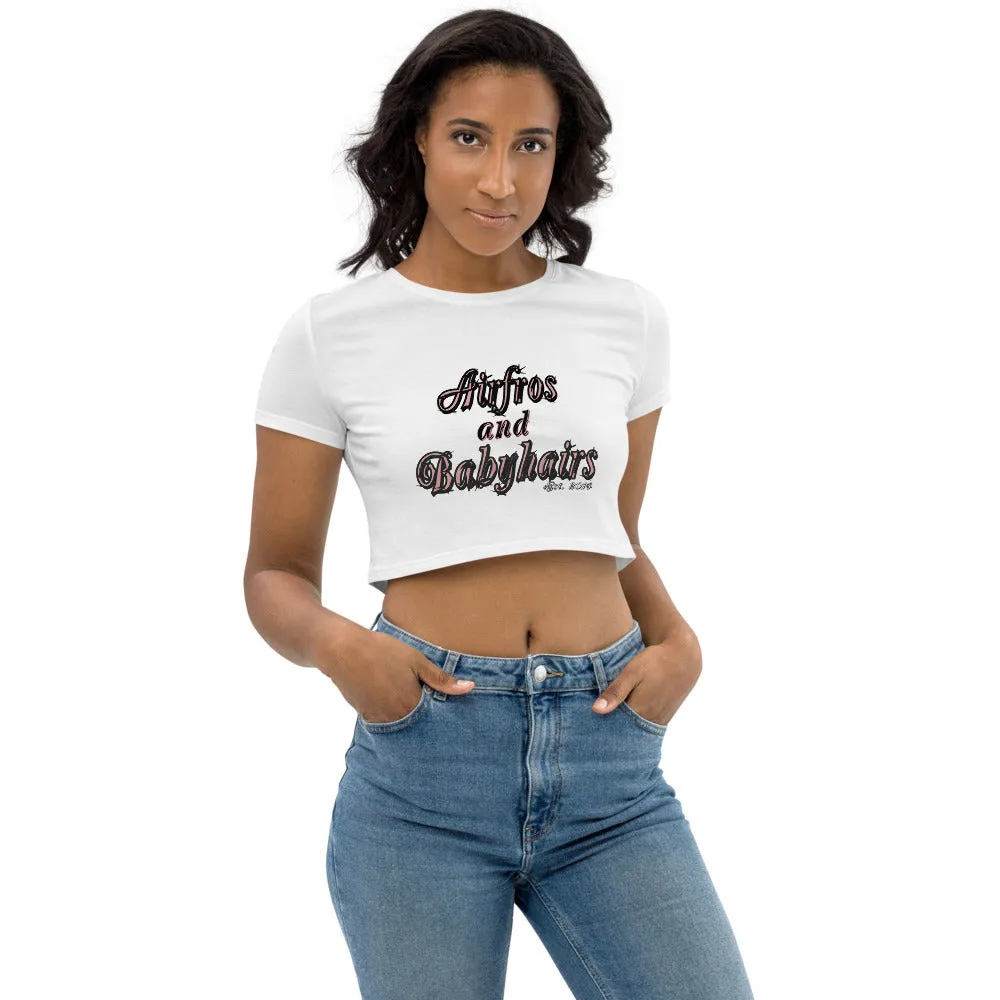 Airfros And Babyhairs Logo Crop Top