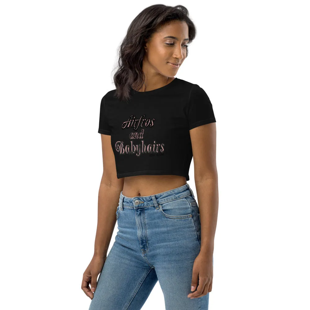 Airfros And Babyhairs Logo Crop Top