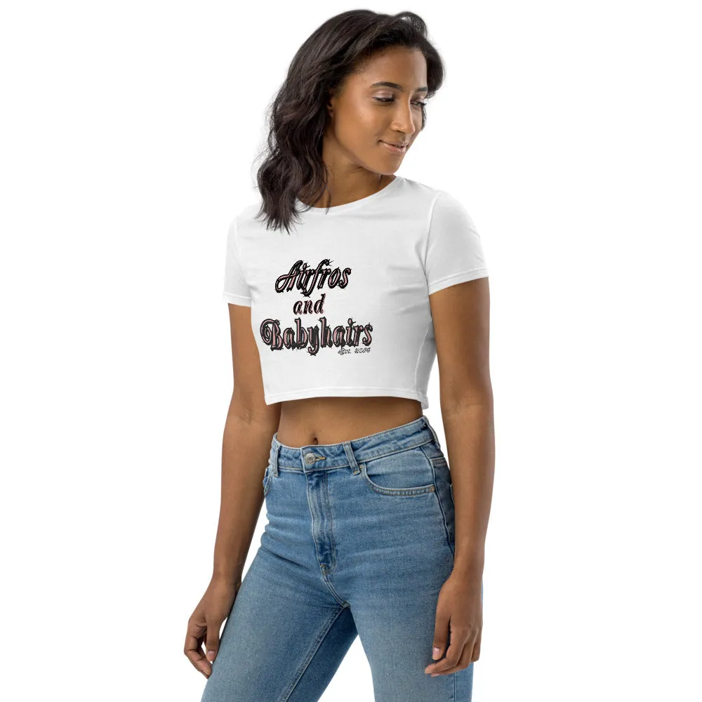 Airfros And Babyhairs Logo Crop Top
