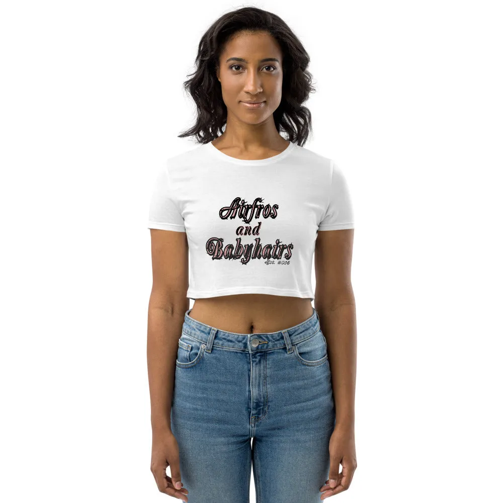 Airfros And Babyhairs Logo Crop Top