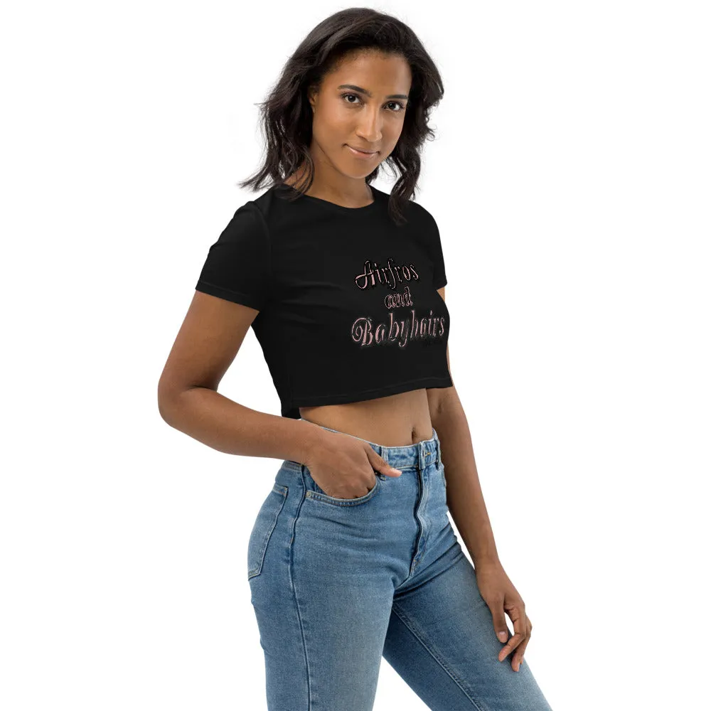 Airfros And Babyhairs Logo Crop Top