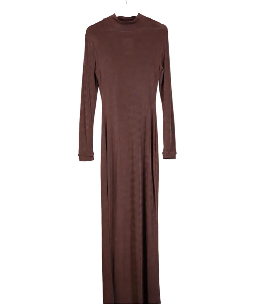 ALB Anne Louise Brown High-neck Long Sleeve Maxi Dress UK S