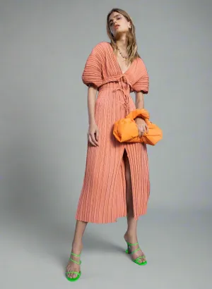 ALC Stella Pleated Midi Dress