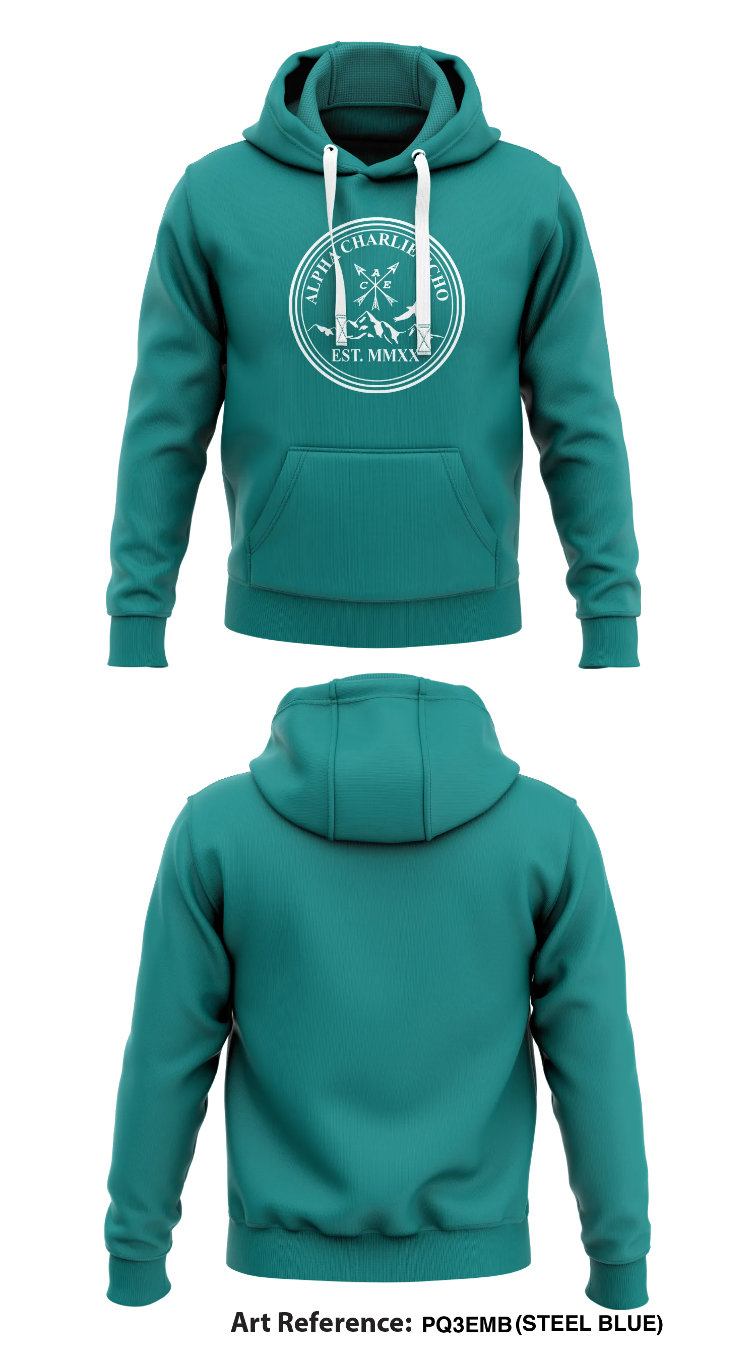 Alpha Charlie Echo  Store 1  Core Men's Hooded Performance Sweatshirt - pq3emB