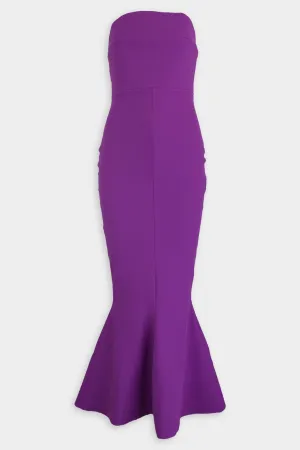 Amara Midi Dress in Ultra Purple