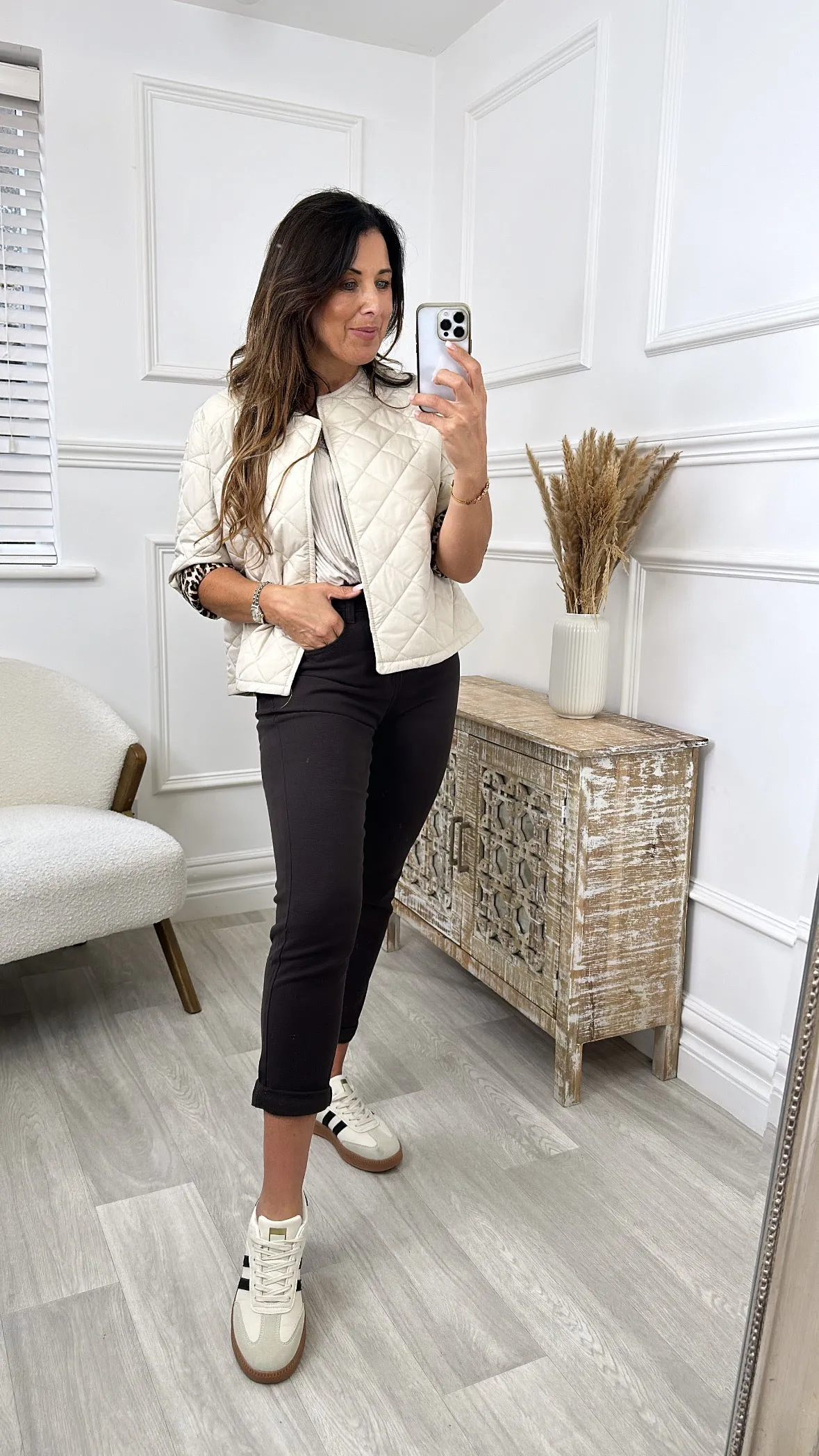 Annie Brown High Waisted Jeans