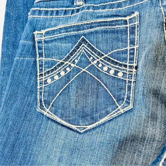 Ariat jeans Perfect Rise Bootcut jeans Dark wash western stretchy women Size 30