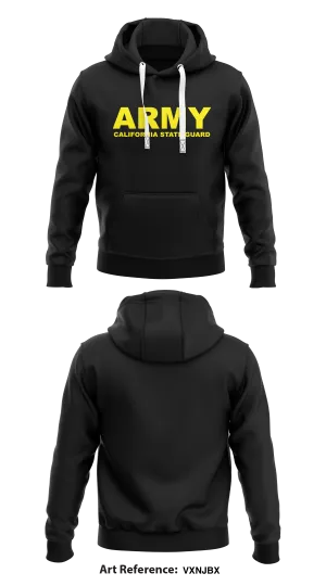 ARMY California State Guard Store 1  Core Men's Hooded Performance Sweatshirt - vXnJbx