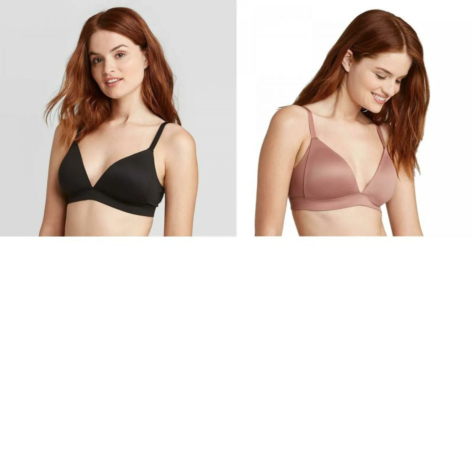 Auden Women's Lightly Lined Wirefree Lounge Bra