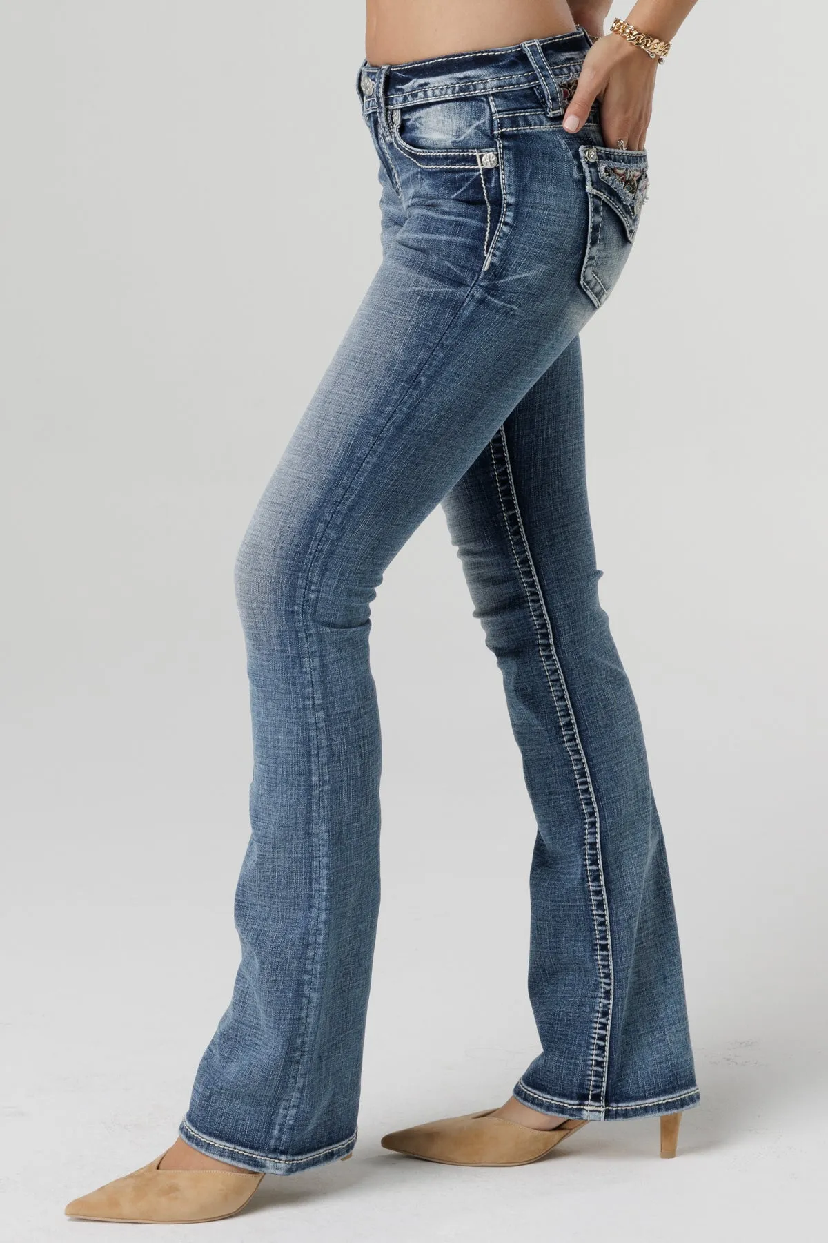 Autumn Rhapsody Bootcut Jeans