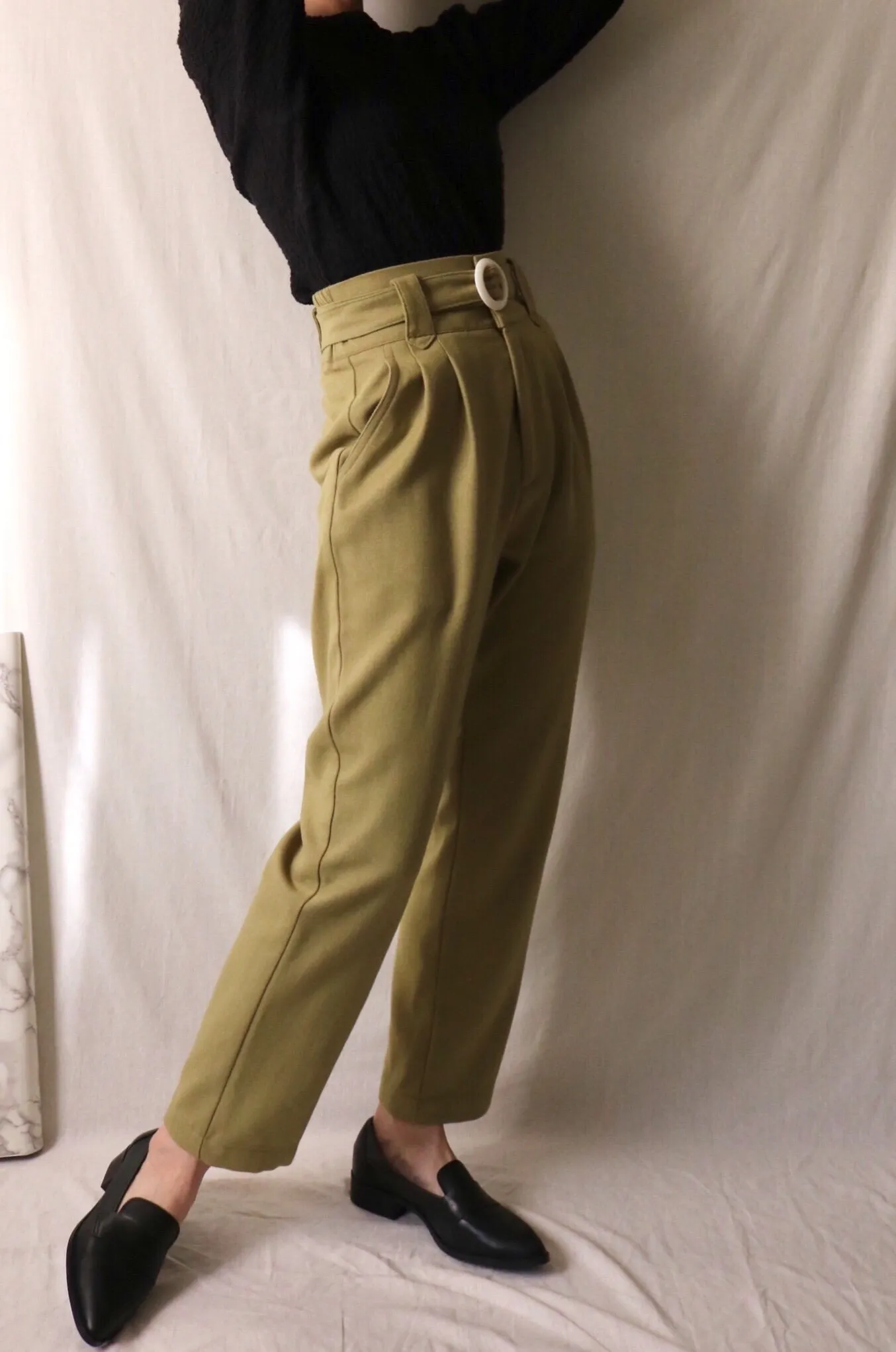 Avie Trousers {pelouse green}