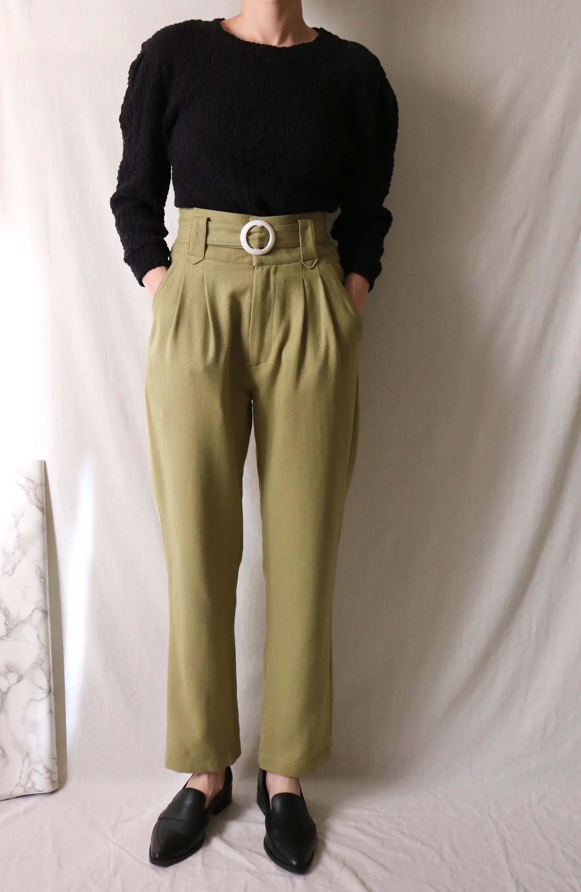 Avie Trousers {pelouse green}