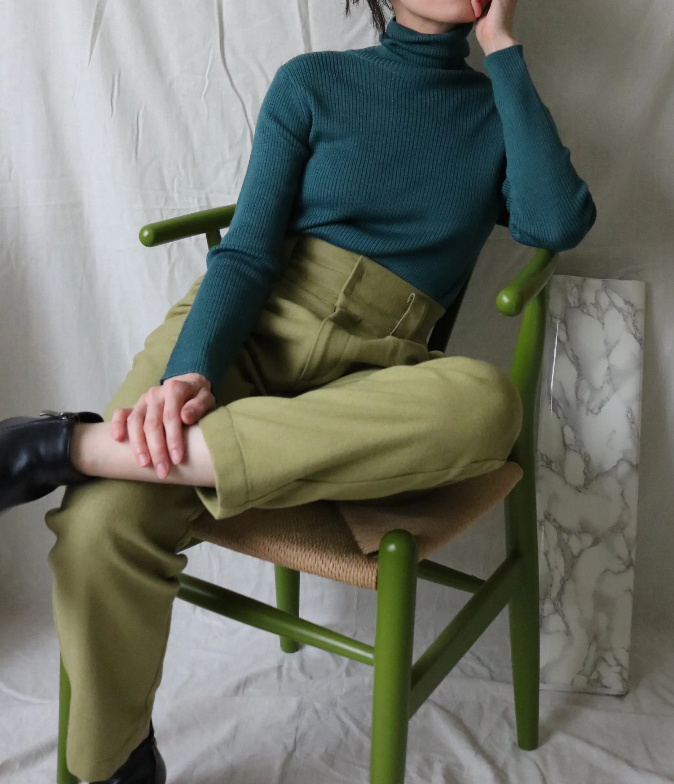 Avie Trousers {pelouse green}
