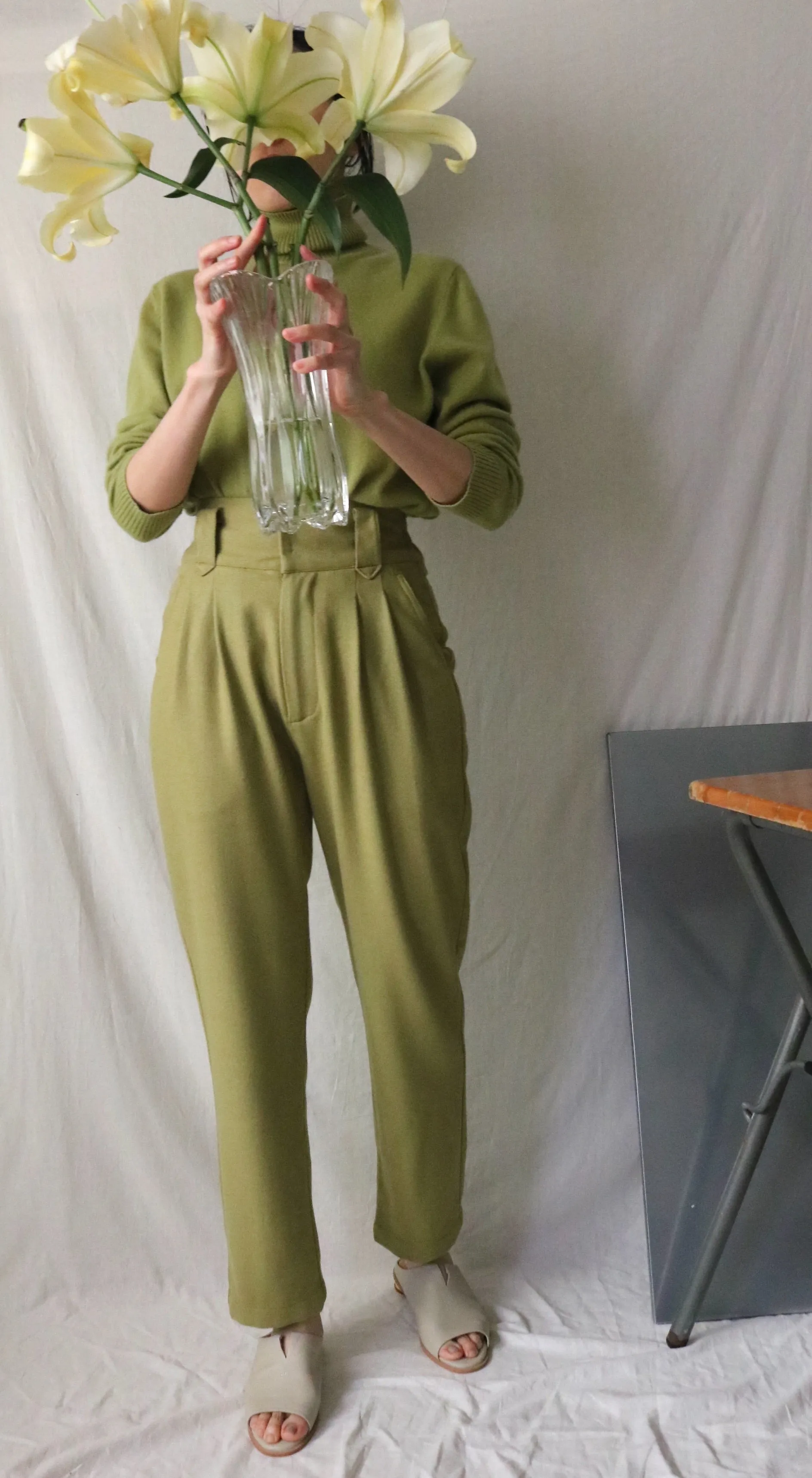Avie Trousers {pelouse green}