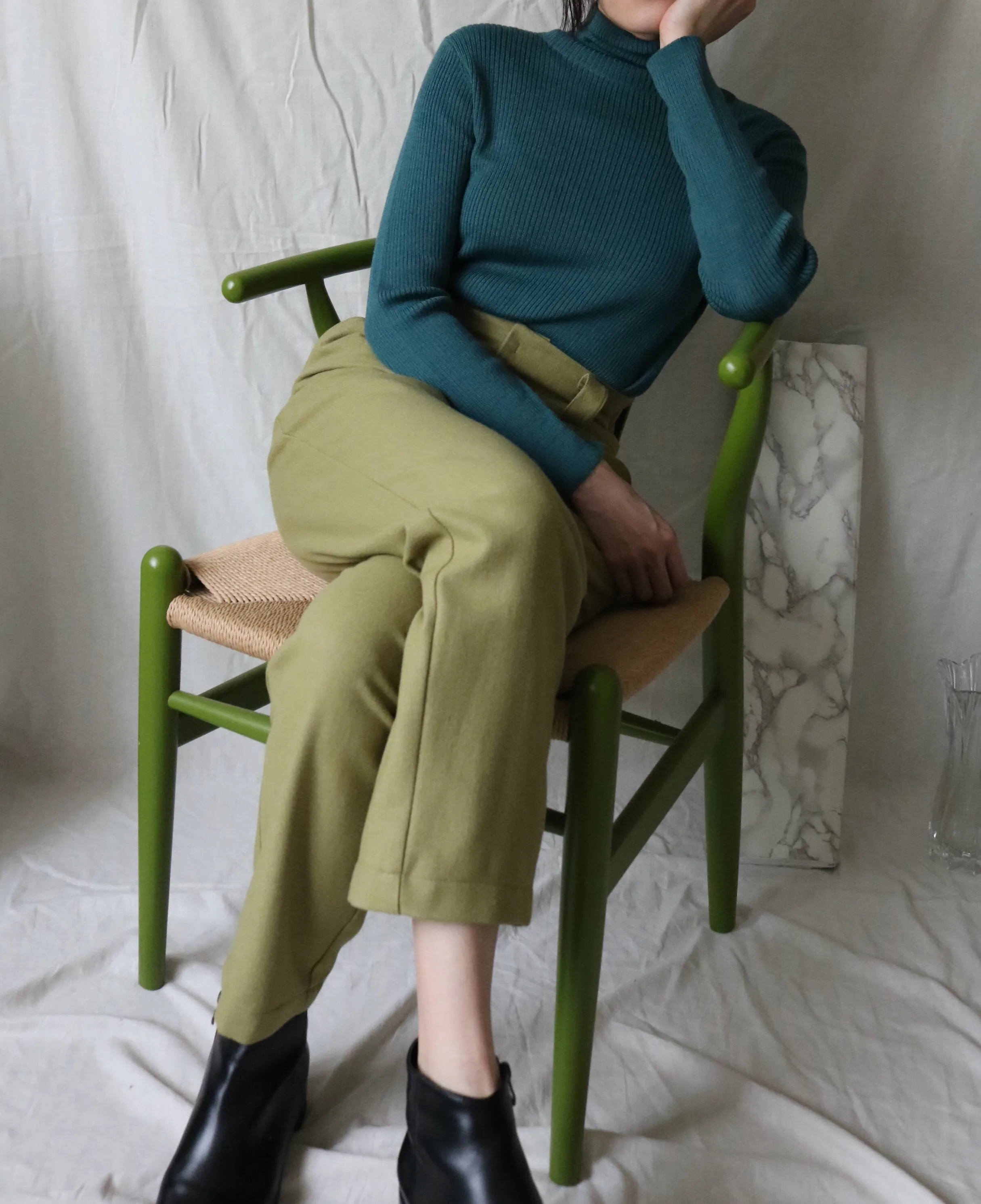 Avie Trousers {pelouse green}