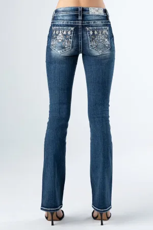 Aztec Geometric Bootcut