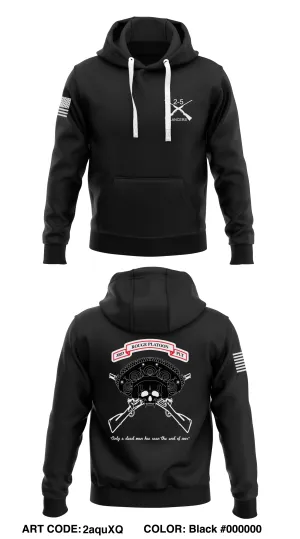 B Co 2-5 CAV Lancers Store 1  Core Men's Hooded Performance Sweatshirt - 2aquXQ