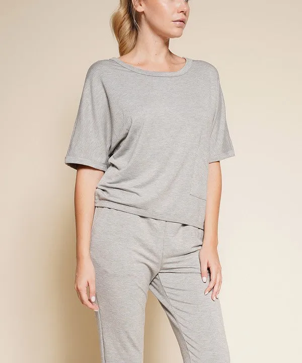 BAMBOO french terry pullover